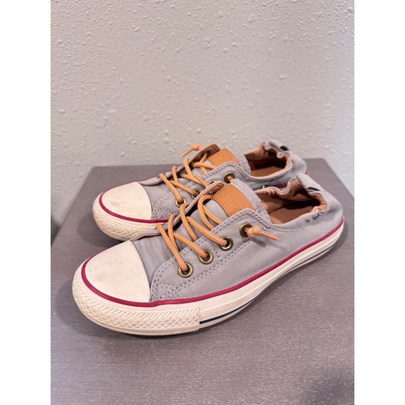 Converse Chuck Taylor All Star Shoreline Slip On Sneakers Shoes Gray Womens 7 - Picture 1 of 6